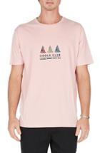 Men's Barney Cools Embroidered Cools Club T-shirt, Size - Pink