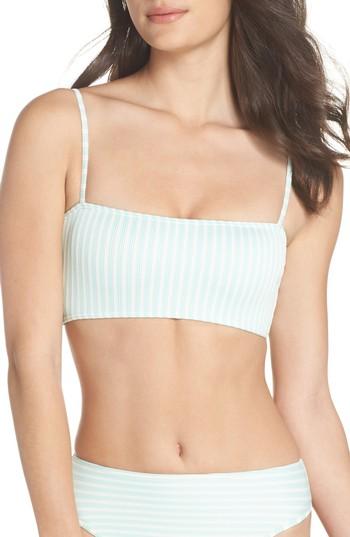 Women's L Space Ridin' High Rebel Bikini Top - White