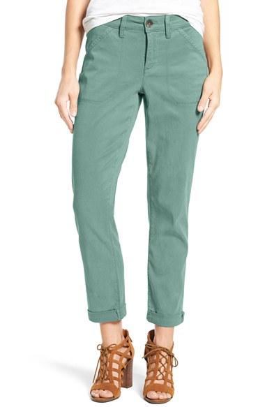 Women's Nydj Reese Relaxed Chino Pants - Blue