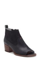 Women's Ed Ellen Degeneres Traison Peep Toe Bootie .5 M - Black