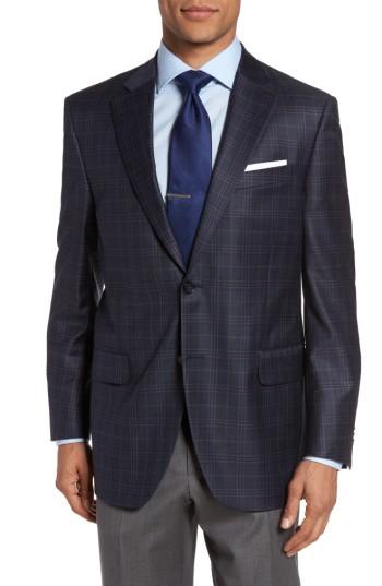Men's Peter Millar Flynn Classic Fit Plaid Wool Sport Coat