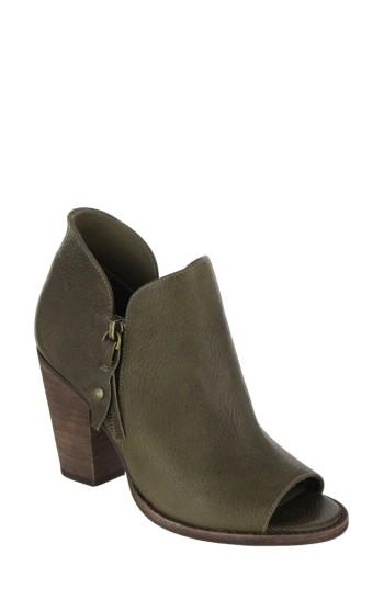 Women's Mia Ericka Open Toe Bootie M - Brown