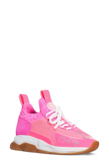Women's Versace First Line Chain Reaction Sneaker Us / 35eu - Pink