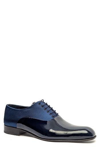 Men's Jared Lang Plain Toe Oxford Eu - Blue