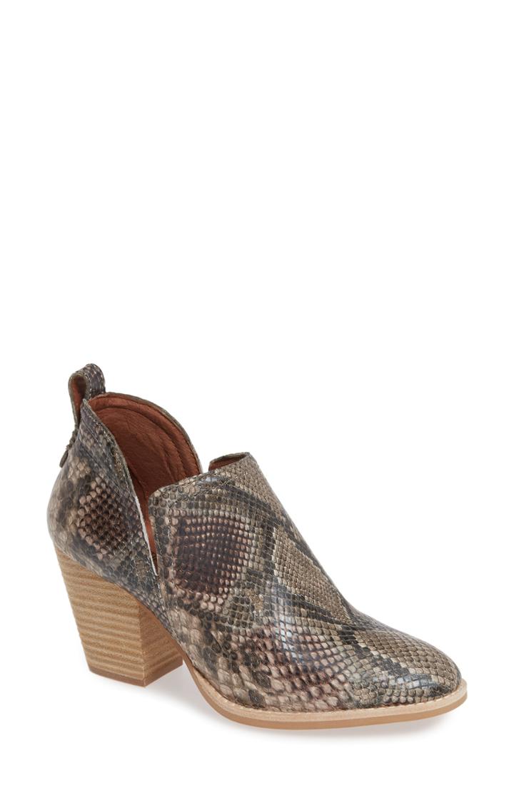 Women's Jeffrey Campbell Rosalee Bootie M - Beige