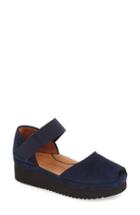 Women's L'amour Des Pieds 'amadour' Platform Sandal M - Blue