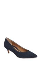 Women's Vionic Josie Kitten Heel Pump .5 M - Blue