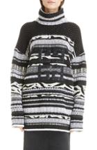 Women's Eileen Fisher Boxy Merino Wool Sweater, Size - Red