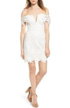 Women's Astr The Label Daniella Lace Body-con Dress - White