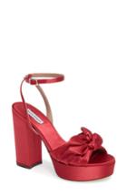 Women's Tabitha Simmons Jodie Platform Sandal .5us / 36.5eu - Red
