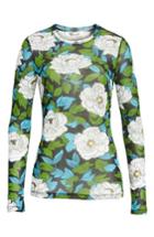 Women's Diane Von Furstenberg Fitted Print Top