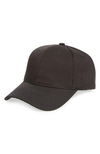 Women's Topshop Airtex Peak Baseball Cap - Black