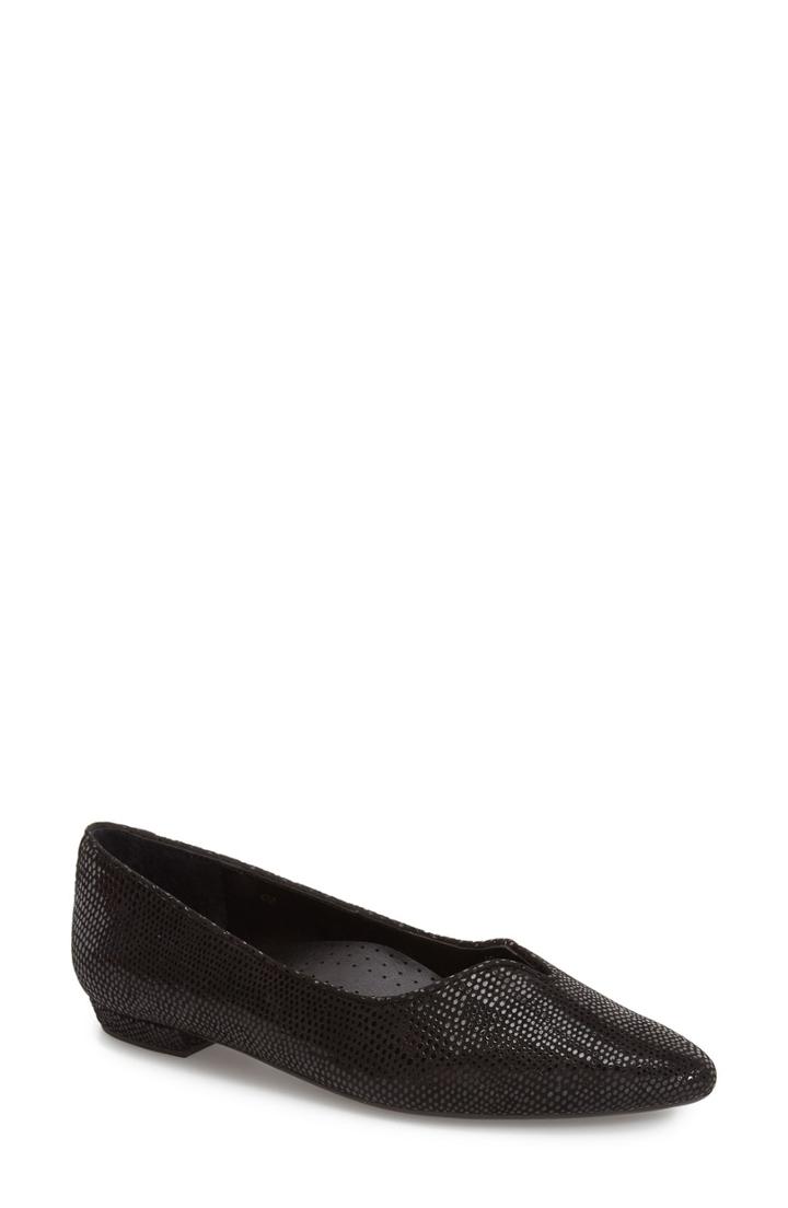 Women's Vaneli 'ganet' Pointy Toe Flat N - Black