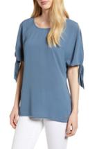 Women's Michael Michael Kors Slit Sleeve Top - Blue