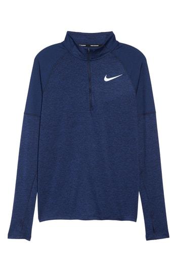 Men's Nike Element Hz 2.0 Performance Pullover - Blue