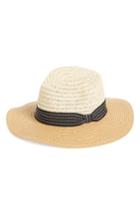 Women's Bp. Two Tone Straw Panama Hat -