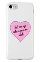 Velvet Caviar Hit Me Up When You're Rich Iphone 7 Case -