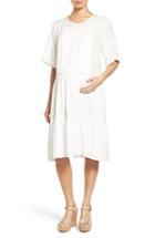 Women's Fillyboo 'wild At Heart' Maternity/nursing Midi Dress