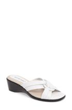 Women's David Tate Verona Sandal W - White