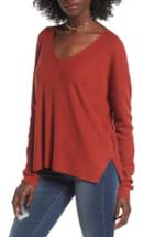 Women's Bp. V-neck Pullover, Size - Red