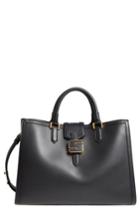 Serapian Milano Patrizia 1972 Classic Calfskin Tote - Black