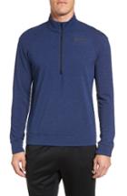 Men's Nike Dry Training Quarter Zip Pullover - Blue