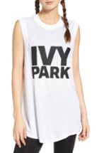 Women's Ivy Park Logo Tank, Size - White