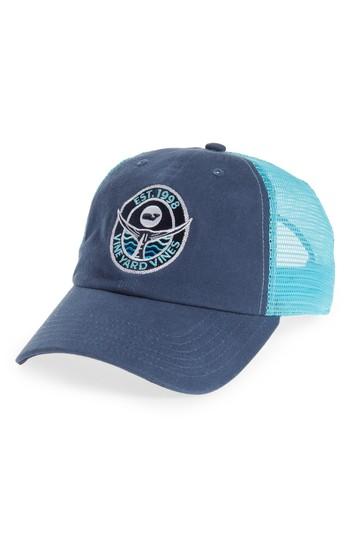 Men's Vineyard Vines Tuna Tail Trucker Hat - Blue