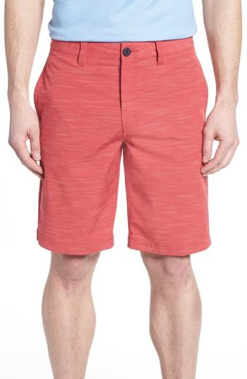Men's Travis Mathew A-rall Stretch Shorts - Red
