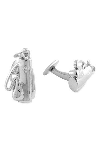 Men's David Donahue 'golf' Sterling Silver Cuff Links