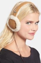 Ugg Australia 'classic' Genuine Shearling Headphone Earmuffs, Size - Beige