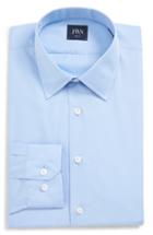 Men's John W. Nordstrom Trim Fit Solid Dress Shirt .5 - 35 - Blue