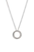 Women's Bony Levy 20th Anniversary Diamond Circle Pendant Necklace (nordstrom Exclusive)