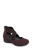 Women's Dansko Laura Perforated Crisscross Wedge .5-6us / 36eu M - Purple