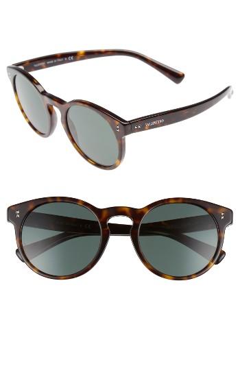 Women's Valentino 50mm Retro Sunglasses -