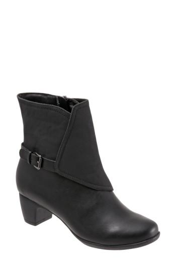 Women's Trotters 'stormy' Waterproof Bootie N - Black