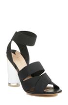 Women's Leith Caprice Column Heel Pump M - Black