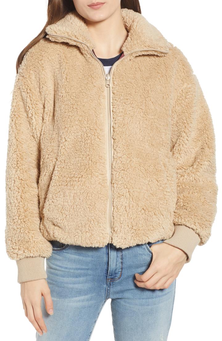 Women's Bp. Reversible Teddy Jacket