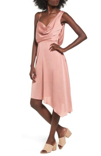Women's Keepsake The Label Sidelines Chiffon Midi Dress - Pink