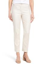 Petite Women's Nic+zoe The Perfect Ankle Pants P - Beige