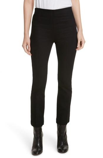 Women's Rag & Bone Hina High Rise Crop Pants - Black