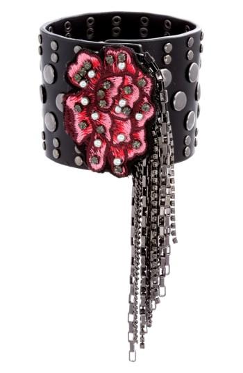 Women's Steve Madden Faux Leather Bracelet