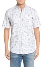 Men's Jack O'neill Old Harbor Print Sport Shirt, Size - White