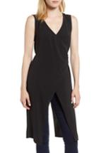 Women's Kenneth Cole New York Coat Tail Top - Black