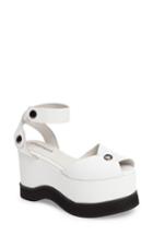 Women's Jeffrey Campbell Latitude Platform Sandal M - White