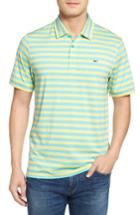 Men's Vineyard Vines Jamestown Regular Fit Performance Polo - Blue