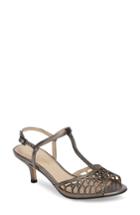 Women's Pelle Moda Adaline Embellished Sandal .5 M - Metallic
