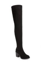 Women's Topshop Casper Thigh High Boot .5us / 36eu - Black