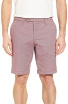 Men's Ted Baker London Herbott Trim Fit Stretch Cotton Shorts - Pink