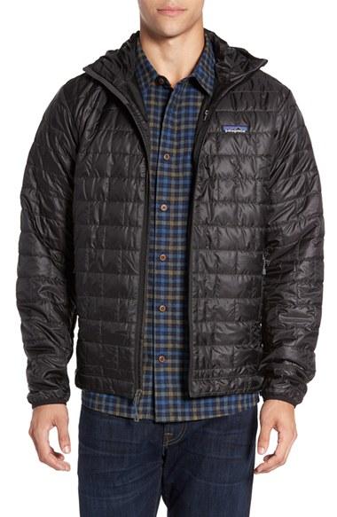 Men's Patagonia 'nano Puff' Water Resistant Jacket - Black